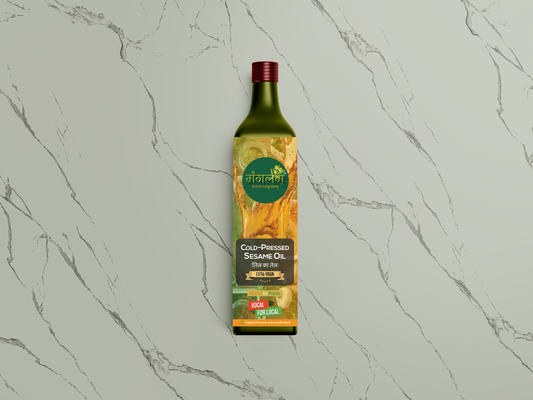 Cold-Pressed Sesame Oil ( तिल का तेल ) - One of the Most Nutritious Oils in India